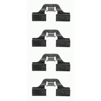 Kit d'accessoires, plaquette de frein à disque MINTEX MBA1211