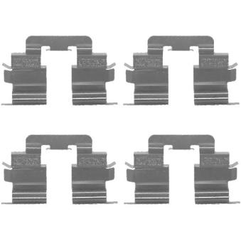 Kit d'accessoires, plaquette de frein à disque MINTEX [MBA1215]