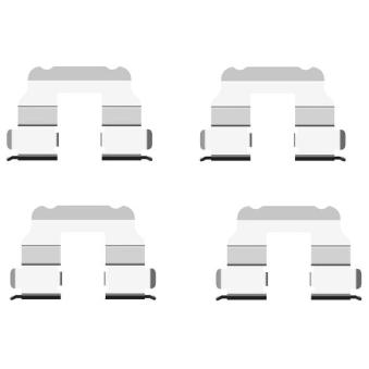 Kit d'accessoires, plaquette de frein à disque MINTEX [MBA1690]