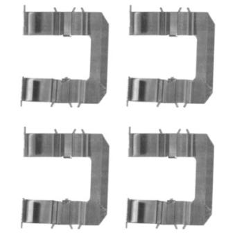 Kit d'accessoires, plaquette de frein à disque MINTEX MBA1735