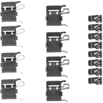 Kit d'accessoires, plaquette de frein à disque MINTEX OEM 0494742050