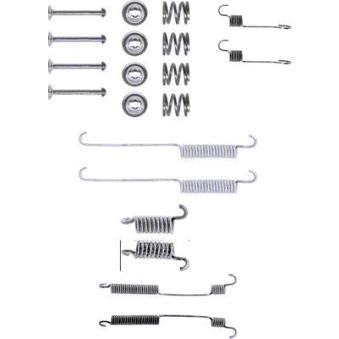 Kit d'accessoires, mâchoire de frein MINTEX [MBA600]