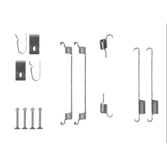 Kit d'accessoires, mâchoire de frein MINTEX [MBA7]