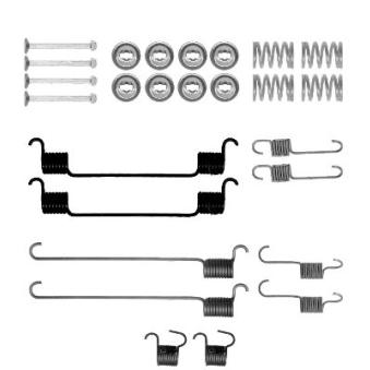 Kit d'accessoires, mâchoire de frein MINTEX MBA802