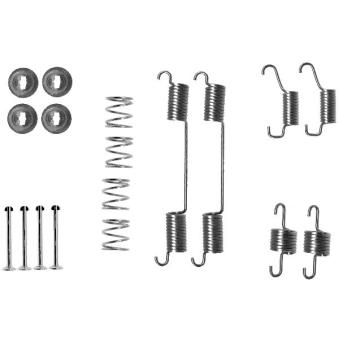 Kit d'accessoires, mâchoire de frein MINTEX MBA828