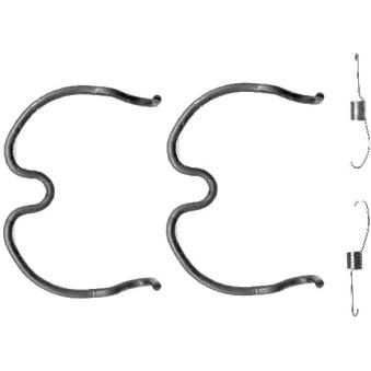 Kit d'accessoires, mâchoire de frein MINTEX OEM 4708600