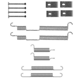 Kit d'accessoires, mâchoire de frein MINTEX [MBA844]