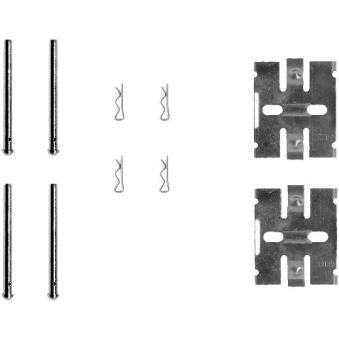 Kit d'accessoires, plaquette de frein à disque MINTEX MBA932