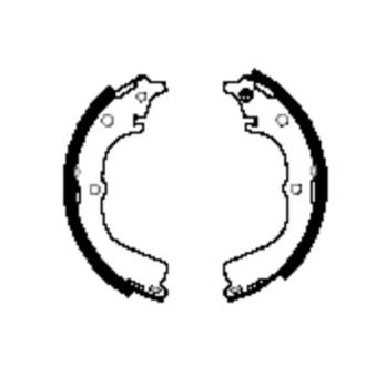 Jeu de mâchoires de frein MINTEX OEM 0449526150