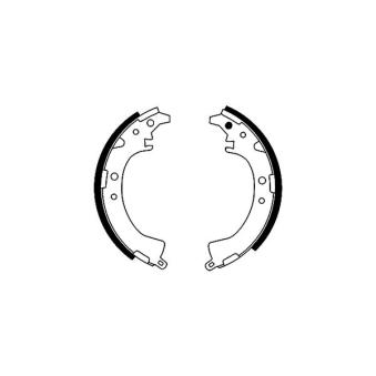 Jeu de mâchoires de frein MINTEX OEM 0449532020