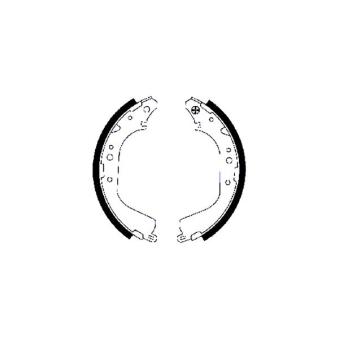 Jeu de mâchoires de frein MINTEX OEM 0449560050