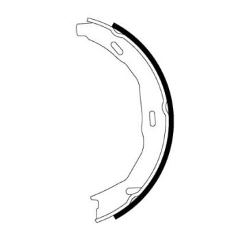 Jeu de mâchoires de frein, frein de stationnement MINTEX OEM 0044208620