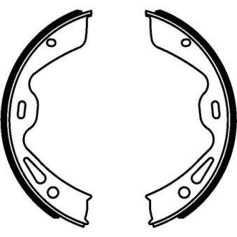 Jeu de mâchoires de frein, frein de stationnement MINTEX OEM 97035299301