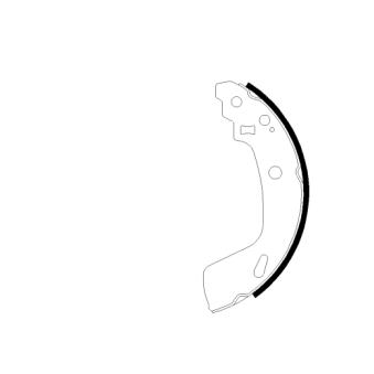 Jeu de mâchoires de frein MINTEX MFR739