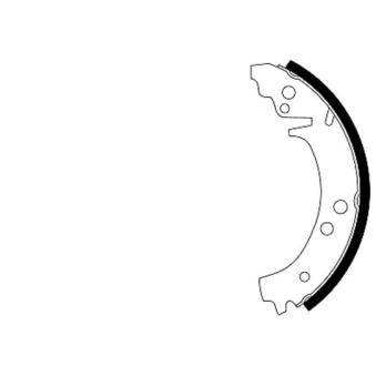 Jeu de mâchoires de frein MINTEX OEM 4263843