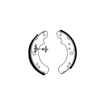 Jeu de mâchoires de frein MINTEX OEM 5026961