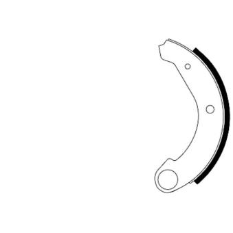 Jeu de mâchoires de frein MINTEX OEM AM451018A