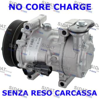 Compresseur, climatisation FISPA OEM 2S6119D629AF