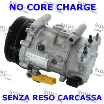 Compresseur, climatisation FISPA OEM 6453QK