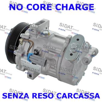 Compresseur, climatisation FISPA OEM 12770420