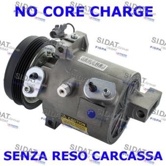 Compresseur, climatisation FISPA 1.2172R