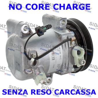 Compresseur, climatisation FISPA 1.3026R
