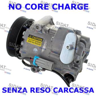Compresseur, climatisation FISPA OEM 1854414