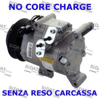 Compresseur, climatisation FISPA 1.9125R