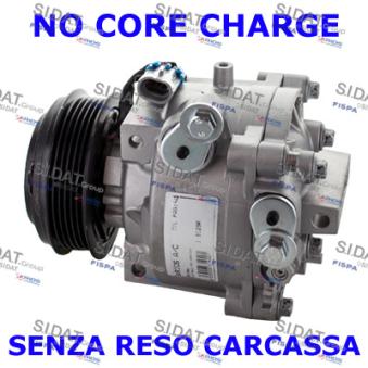 Compresseur, climatisation FISPA OEM 42456935
