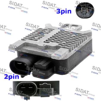 Commande, ventilateur électrique (refroidissement du moteur) FISPA 10.6065