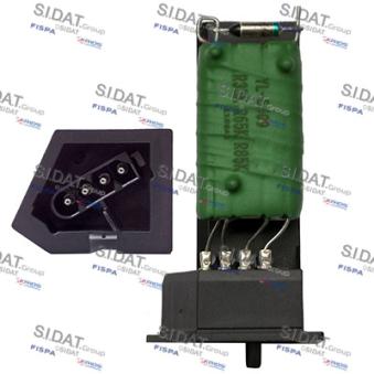 Résistance, pulseur d'air habitacle FISPA OEM 64118391749