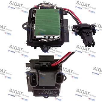 Résistance, pulseur d'air habitacle FISPA OEM 7701050325