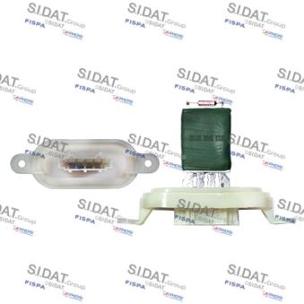 Résistance, pulseur d'air habitacle FISPA 10.9074