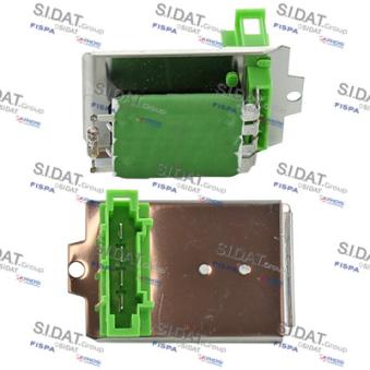 Résistance, pulseur d'air habitacle FISPA OEM 95VW18B647BD