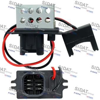 Résistance, pulseur d'air habitacle FISPA OEM 7701034875