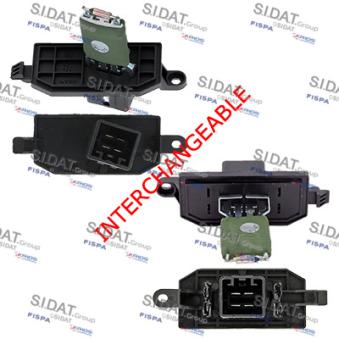 Résistance, pulseur d'air habitacle FISPA 10.9154