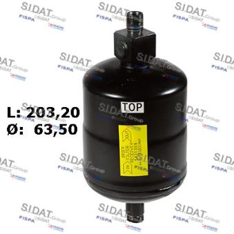 Filtre déshydratant, climatisation FISPA OEM 295006A1