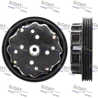 Embrayage magnétique, pour compresseurs de climatisation FISPA 2.1298