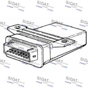 Appareil de commande, climatisation FISPA OEM 133851