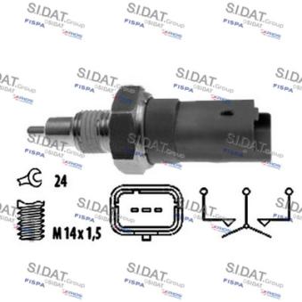 Contacteur, feu de recul FISPA 3.234200