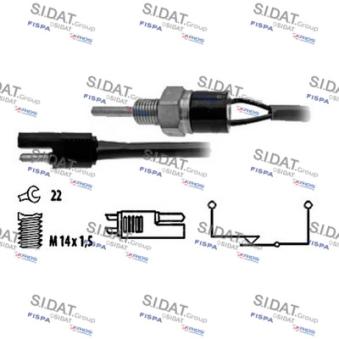 Contacteur, feu de recul FISPA OEM 4418600 Contacteur, feu de recul FISPA OEM 4418600