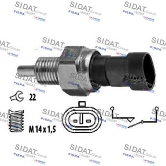 Contacteur, feu de recul FISPA [3.234210]