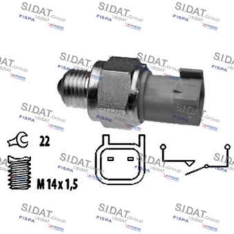 Contacteur, feu de recul FISPA OEM 666R15520AA