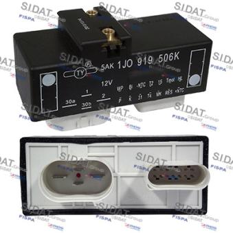 Relais,chasse du ventilateur de radiateur FISPA OEM 1J0919506K