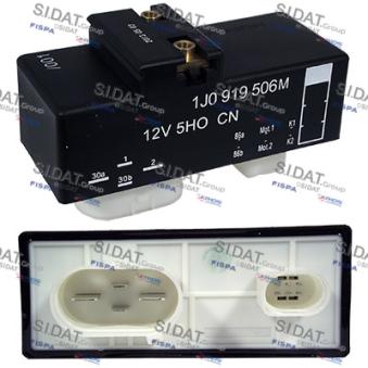 Relais,chasse du ventilateur de radiateur FISPA OEM 1J0919506M