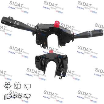Commutateur de colonne de direction FISPA 430036 pour FORD PUMA 1.7 16V - 125cv
