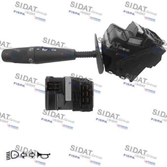 Commutateur de colonne de direction FISPA 430103 pour PEUGEOT 405 1.9 - 109cv