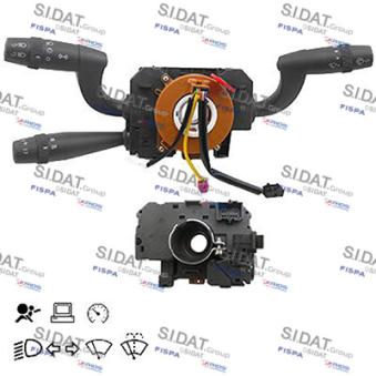 Commutateur de colonne de direction FISPA 430278 pour FIAT DUCATO 160 Multijet 2.3 D - 160cv
