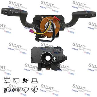 Commutateur de colonne de direction FISPA 430279 pour RENAULT AVANTIME 2.0 - 110cv
