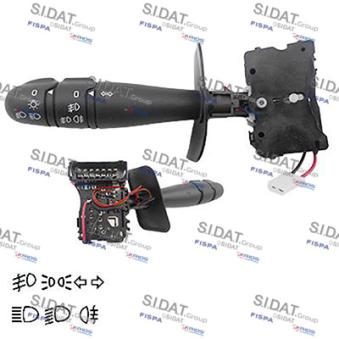 Commutateur de colonne de direction FISPA 430326 pour RENAULT THALIA 1.5 DCI - 65cv